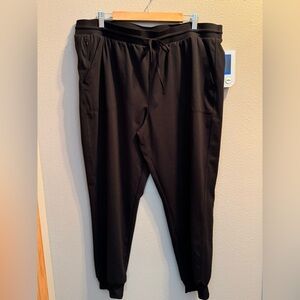 Rachel Zoe Black Jogger Sweatpants with Drawstring